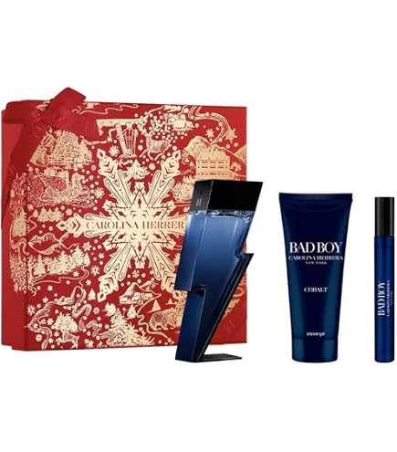Amazon.com : Carolina Herrera Bad Boy 3-Piece Set for Men, (3.4 Oz